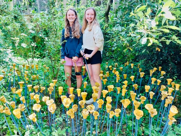 ‘THE SECRET GARDEN EXHIBITION SUPPORT UKRAINE WITH ARTIST SONYA KINCH AND THE STUDENTS OF WESLEY COLLEGE, DUBLIN’. July 31st to August 20th 2022